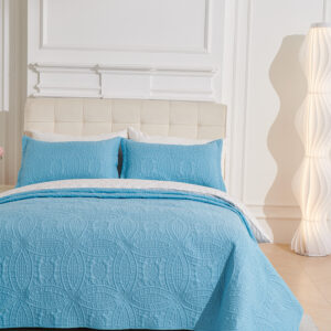 Ultrasonic microfiber quilt set