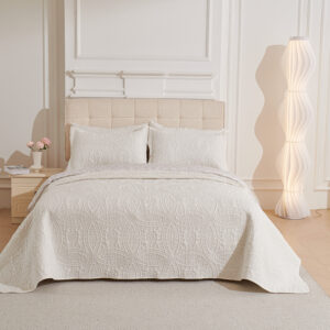 Ultrasonic microfiber quilt set